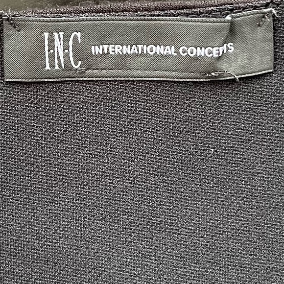 INC International Concepts striped tiered dress - Picture 7 of 7